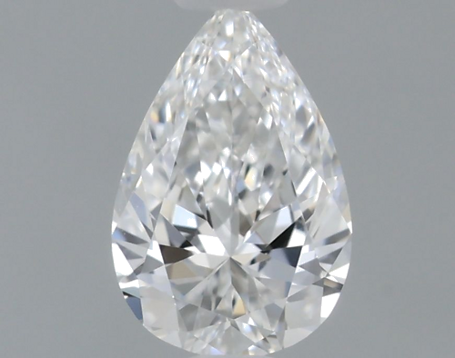 0.23 carat E-VVS2 Natūralus Pear Deimantas (1)