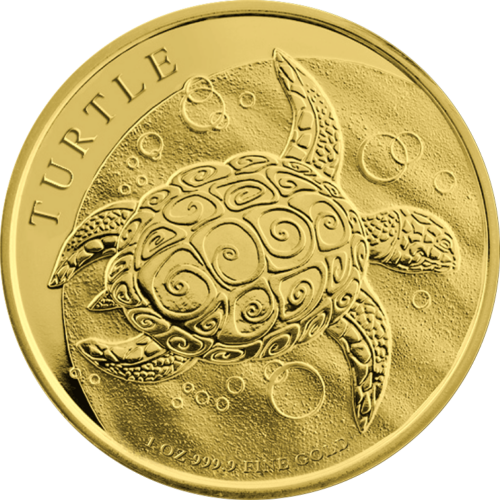 1 oz Bisa Sea Turtle 2022 Niue Gold Coin (1)