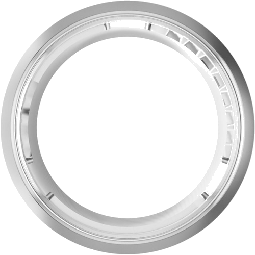 18K White 9 mm Round Slide Pendant Mounting (1)