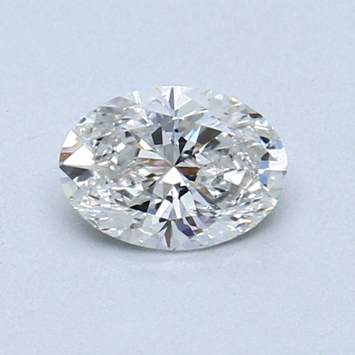 0.53 carat G-SI1 Natūralus Oval Deimantas (1)