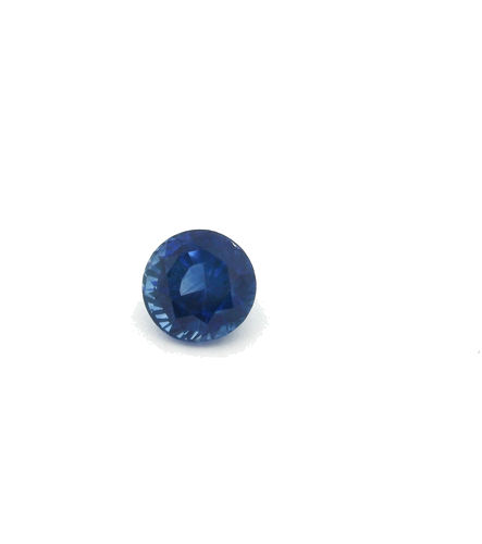 0.69 carat BLUE Round Safyras (1)