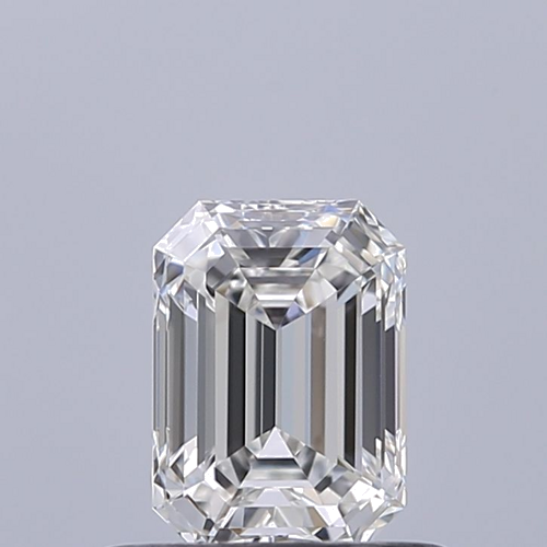 0.53 carat F-VVS2 Natūralus Emerald Deimantas (1)