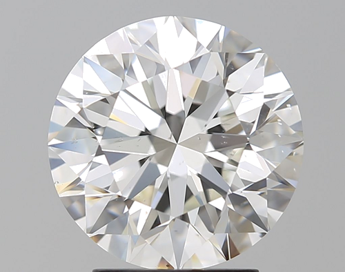 3.0 carat H-SI1 Excellent cut Natūralus Round Deimantas (1)