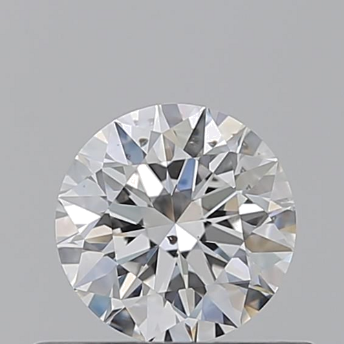 0.5 carat F-SI1 Excellent cut Natūralus Round Deimantas (1)
