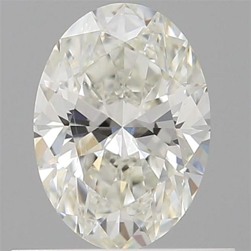 0.59 carat I-VS1 Natūralus Oval Deimantas (1)