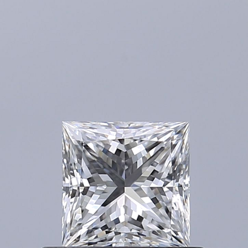 0.54 carat D-VVS1 Natūralus Princess Deimantas (1)