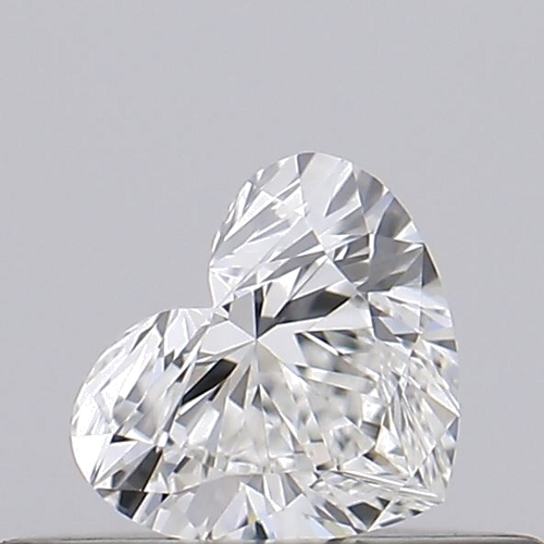 0.2 carat G-VVS1 Natūralus Heart Deimantas (1)