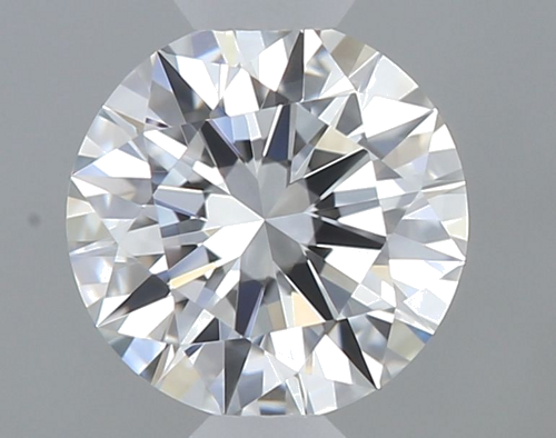 0.42 carat F-VVS2 Excellent cut Natūralus Round Deimantas (1)