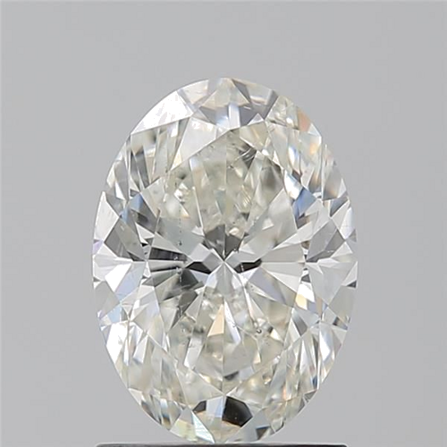 1.51 carat I-SI2 Natūralus Oval Deimantas (1)