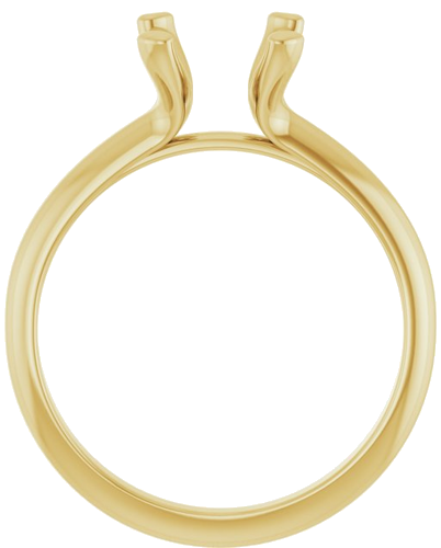 Sužadėtuvių Žiedas „Solitaire“ 585 Geltonojo Aukso Oval 10mm x 8mm (2)