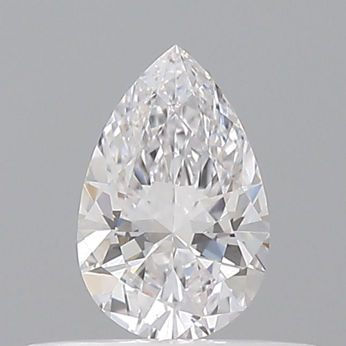 0.31 carat D-VVS1 Natūralus Pear Deimantas (1)