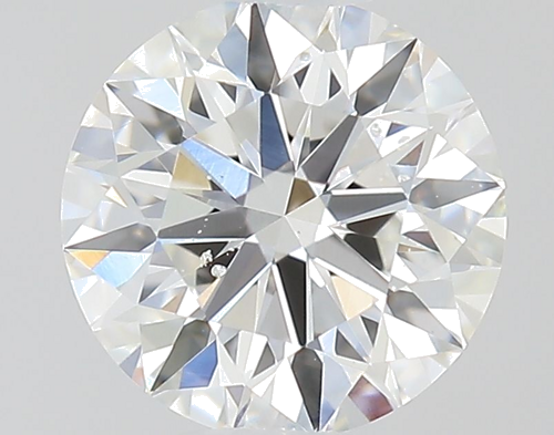 0.42 carat F-SI1 Excellent cut Natūralus Round Deimantas (1)