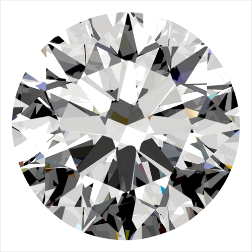 0.3 carat I-VS2 Excellent cut Natūralus Round Deimantas (1)