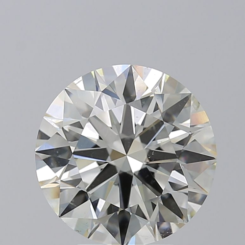 5.02 carat I-SI2 Excellent cut Natūralus Round Deimantas (1)