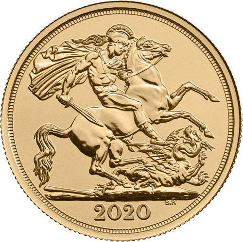 Double Sovereign Elizabeth II 2020 gold coin (1)