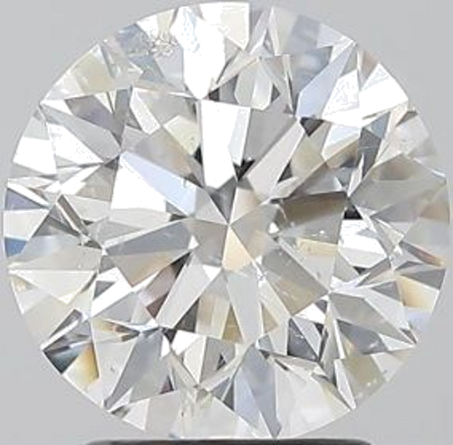 2.51 carat G-SI2 Excellent cut Natūralus Round Deimantas (1)