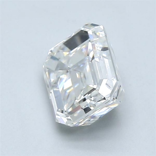1.57 carat F-VVS2 Natūralus Emerald Deimantas (1)