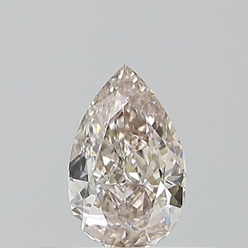 0.4 carat Fancy Light Pinkish Brown-VS2 Natūralus Pear Deimantas (1)