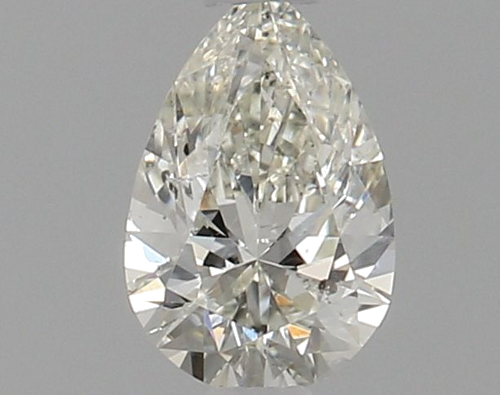 0.5 carat K-SI2 Natūralus Pear Deimantas (1)