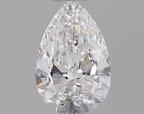 0.3 carat E-VVS2 Natūralus Pear Deimantas (1)