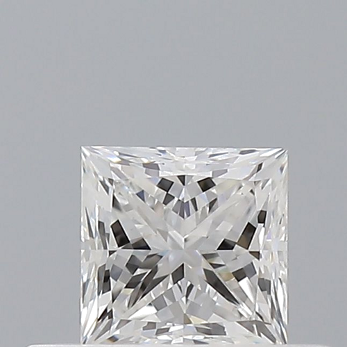 0.4 carat F-VVS2 Natūralus Princess Deimantas (1)