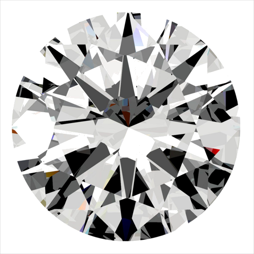 0.3 carat D-VS1 Very Good cut Natūralus Round Deimantas (1)