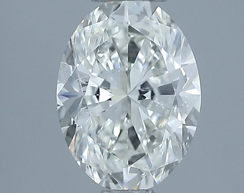 1.51 carat I-SI1 Natūralus Oval Deimantas (1)