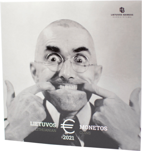 2021 Lietuva Euro monetų BU rinkinys (2)