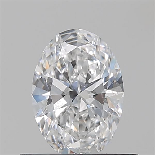 0.5 carat D-SI1 Natūralus Oval Deimantas (1)