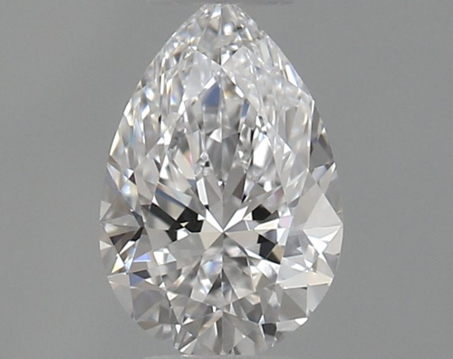 0.36 carat D-VVS2 Natūralus Pear Deimantas (1)