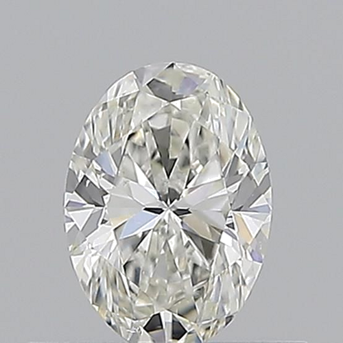 0.5 carat H-SI1 Natūralus Oval Deimantas (1)