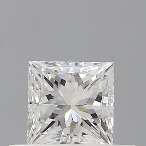 0.4 carat F-VVS1 Natūralus Princess Deimantas (1)