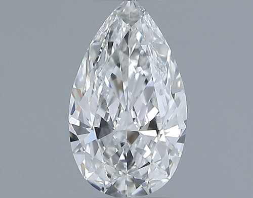 0.35 carat F-IF Natūralus Pear Deimantas (1)