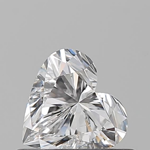 0.5 carat E-SI1 Natūralus Heart Deimantas (1)