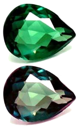 0.32 carat GREEN Pear Alexandrite (1)