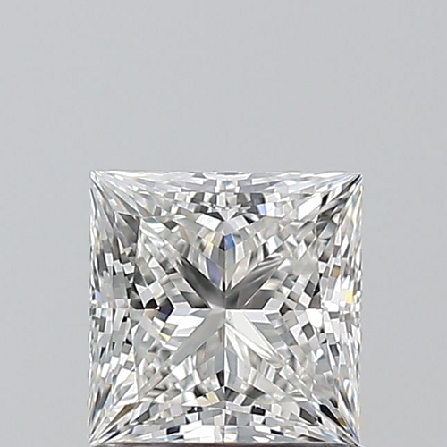 1.0 carat G-VS1 Natūralus Princess Deimantas (1)