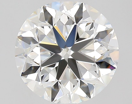 0.9 carat F-VVS1 Very Good cut Natūralus Round Deimantas (1)