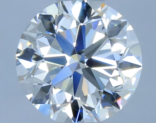 0.5 carat G-VVS2 Very Good cut Natūralus Round Deimantas (1)