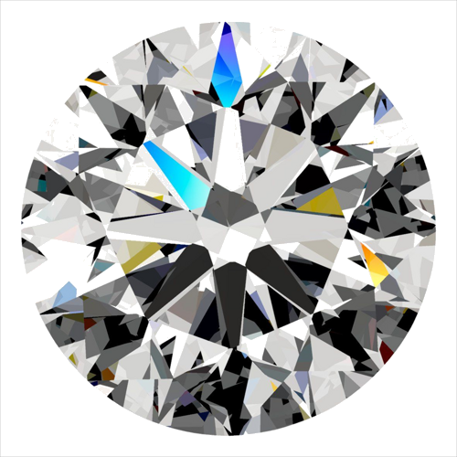 0.3 carat G-VVS1 Very Good cut Natūralus Round Deimantas (1)