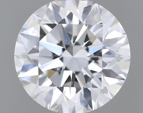 0.42 carat F-SI1 Excellent cut Natūralus Round Deimantas (1)