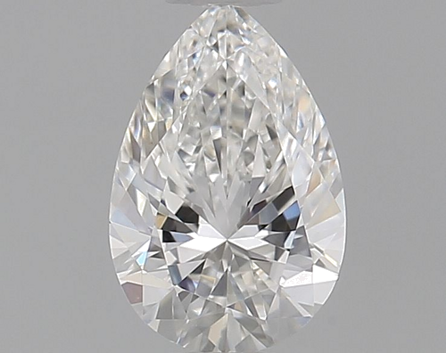 0.4 carat F-VS2 Natūralus Pear Deimantas (1)