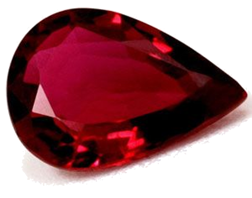 0.62 carat RED Pear Rubinas (1)