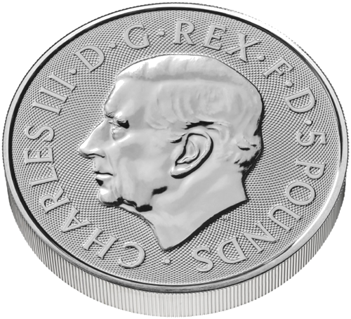 2025 Great Britain Royal Tudor Beasts: Panther 2 oz Silver Coin (4)