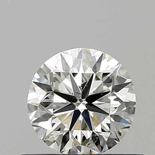 0.51 carat G-SI1 Very Good cut Natūralus Round Deimantas (1)