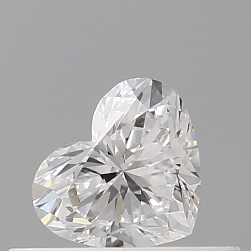 0.3 carat D-VVS2 Natūralus Heart Deimantas (1)