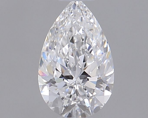 0.3 carat E-VVS1 Natūralus Pear Deimantas (1)