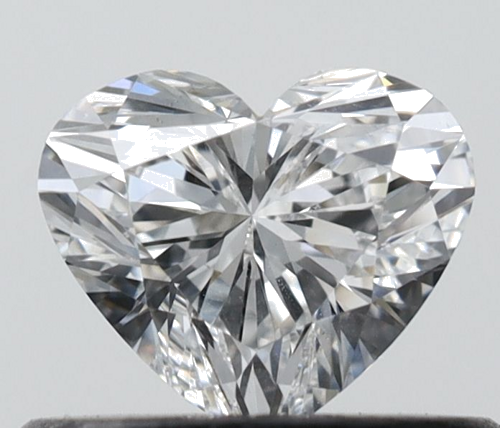 0.4 carat E-VS2 Natūralus Heart Deimantas (1)