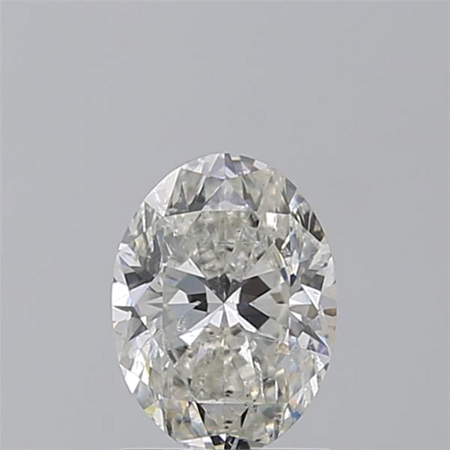 1.51 carat H-SI2 Natūralus Oval Deimantas (1)