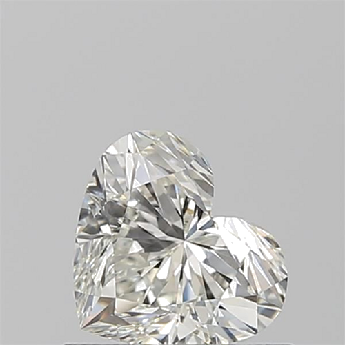 0.7 carat J-VVS2 Natūralus Heart Deimantas (1)