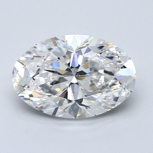 5.03 carat F-SI1 Natūralus Oval Deimantas (1)
